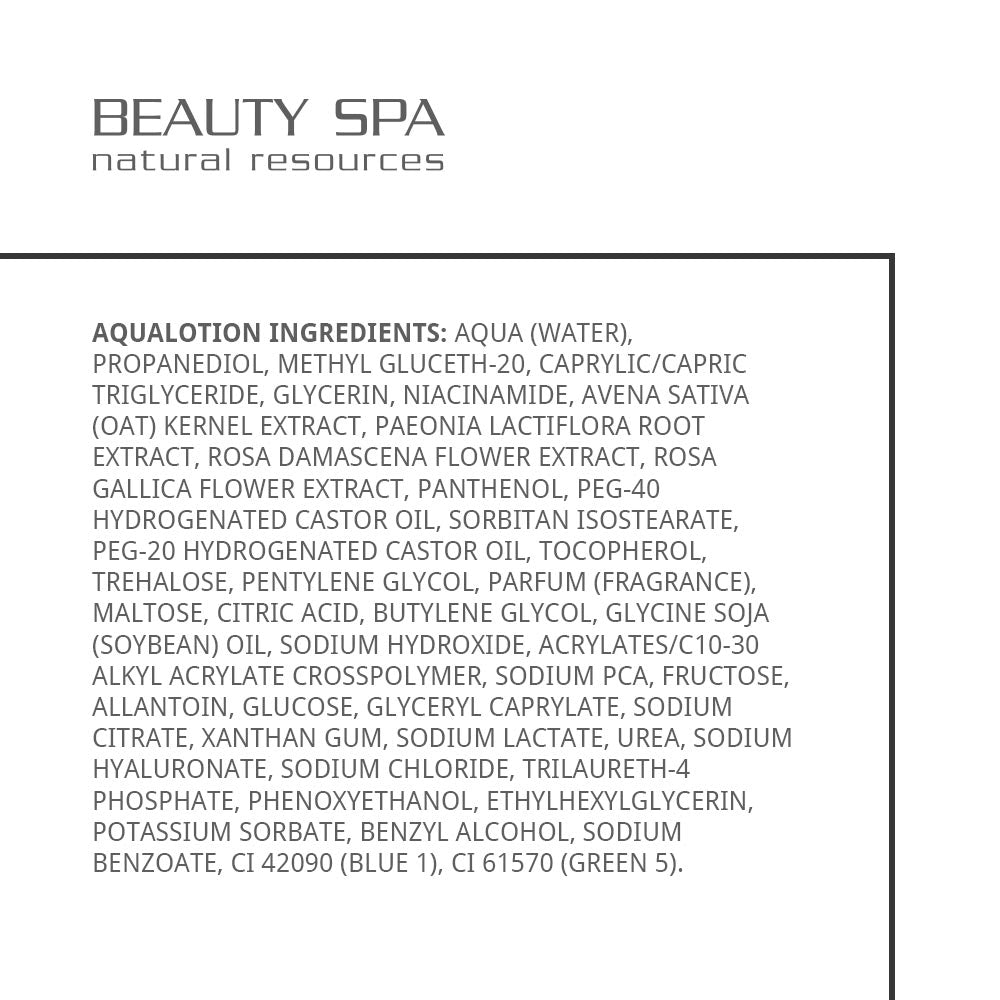 Moisturizing toner-serum AQUALOTION for dry skin, Beauty Spa 250 ml