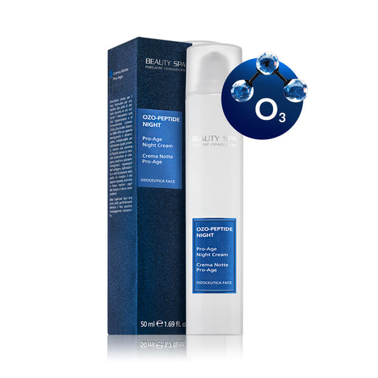 Peptide ozonated night cream OZO-PEPTIDE NIGHT for all skin types, BEAUTY SPA 50 ml