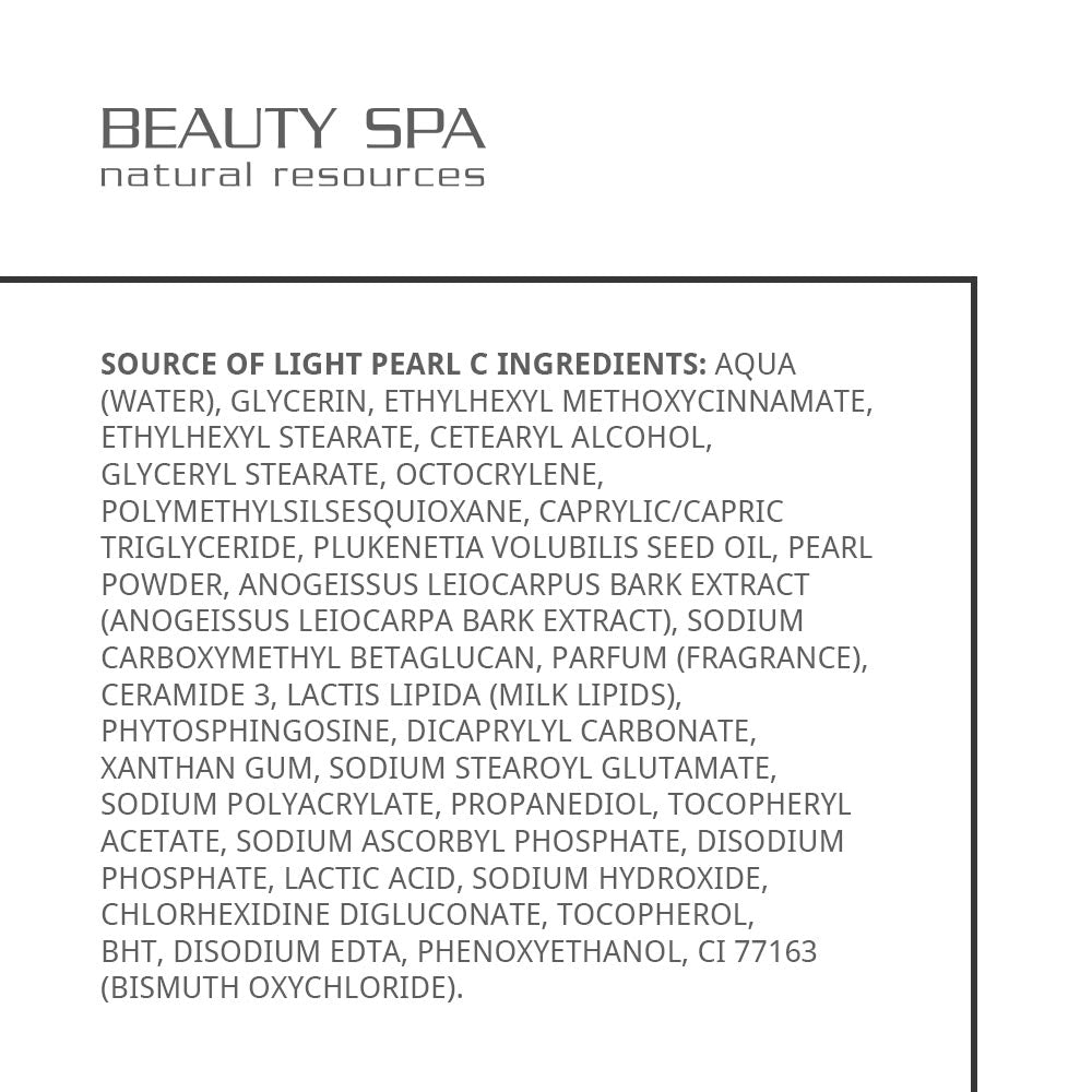 Day firming lightening cream PEARL C, Beauty Spa 50 ml