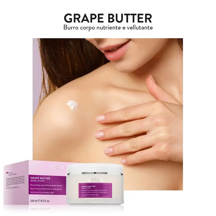 Nourishing anti-age body cream GRAPE BUTTER, Beauty Spa 250 ml