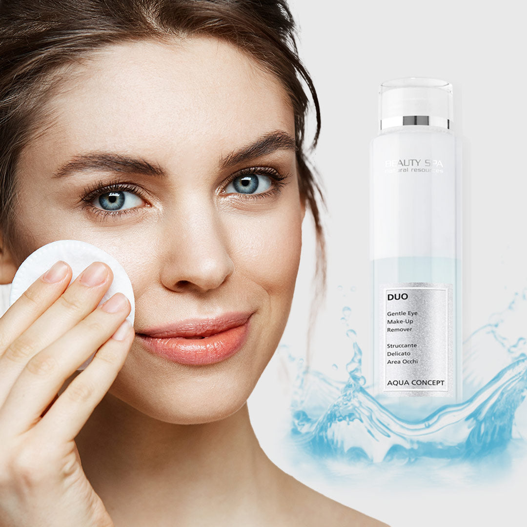 Двухфазный лосьон ДУО для демакияжа глаз и кожи лица, Beauty Spa 250 мл