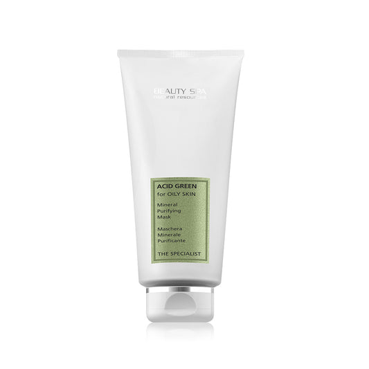 Anti-acne purifying mask ACID GREEN for oily skin, Beauty Spa 300 ml