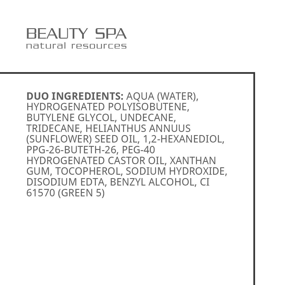 Eye & face make-up remover DUO, Beauty Spa 250 ml