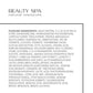 Firming vitamin massage cream PLEASURE, Beauty Spa 300 ml